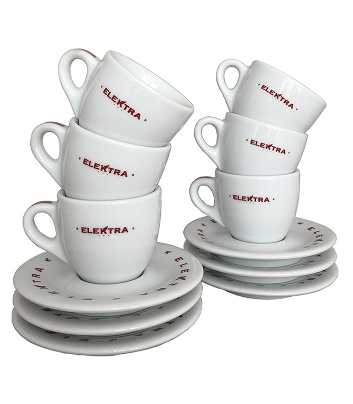 Elektra Espresso Cups White