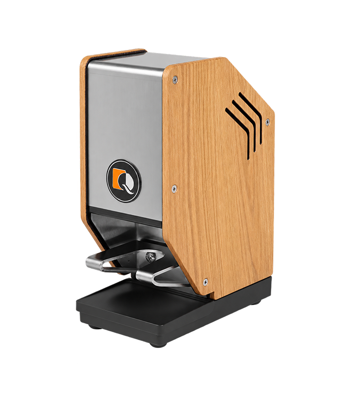 Quamar Newton 250Q Automatic Coffee Tamper Wood Effect